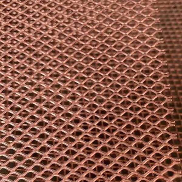 Brass Expanded Mesh Sheet